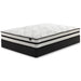 Chime 10 Inch Hybrid 10 Inch Mattress and Pillow - Furniture Gallery