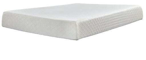 10 Inch Chime Memory Foam Mattress Set - Furniture Gallery