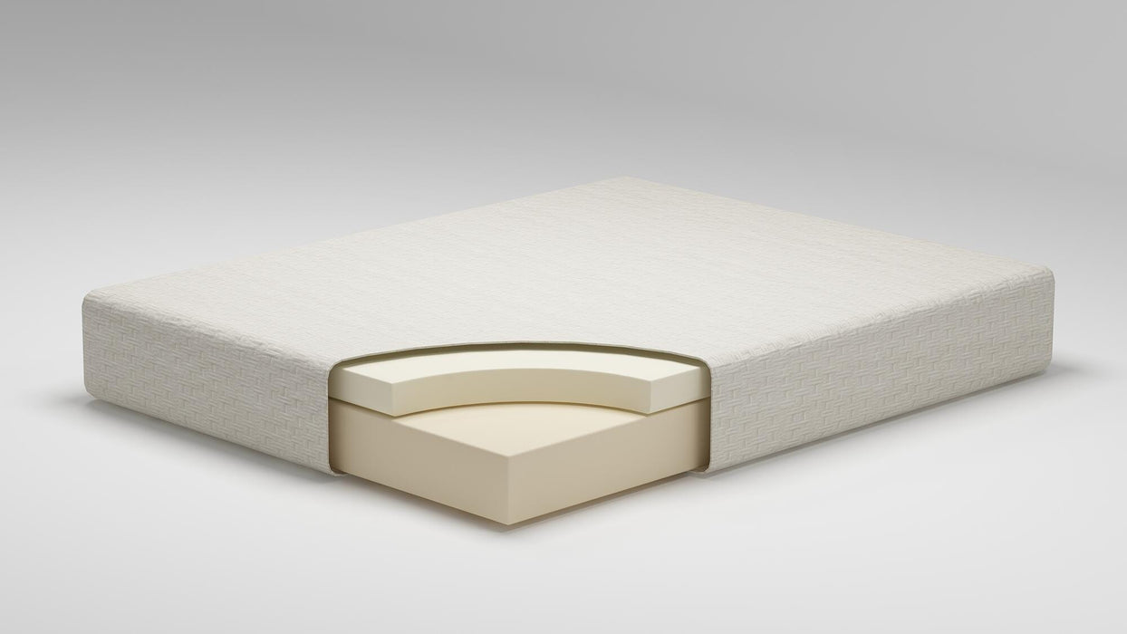 Chime 8 Inch Memory Foam Mattress in a Box - Furniture Gallery