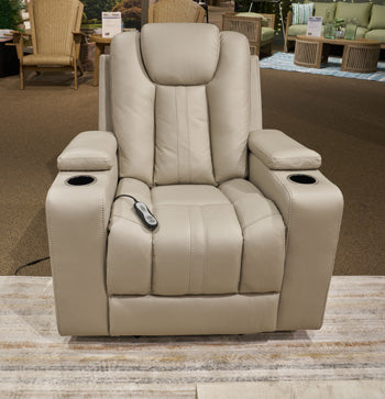 Elevate Edges Glider Recliner - Furniture Gallery