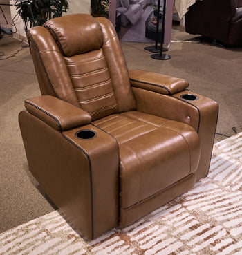 Gruaro Power Recliner - Furniture Gallery
