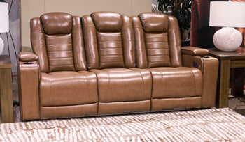 Gruaro Power Reclining Sofa - Furniture Gallery