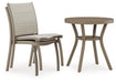 Mission Beach Outdoor Table and 2 Chairs - Furniture Gallery