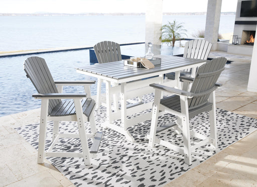Transville Outdoor Dining Set - Furniture Gallery