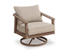 Harmony Headlands Outdoor Swivel Lounge with Cushion - Furniture Gallery