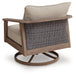 Harmony Headlands Outdoor Swivel Lounge with Cushion - Furniture Gallery