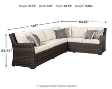 Load image into Gallery viewer, Easy Isle 3-Piece Sofa Sectional/Chair with Cushion
