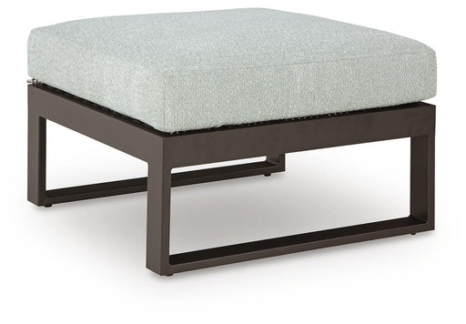 Beachloft Outdoor Ottoman with Cushion - Furniture Gallery