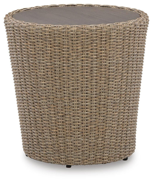 Danson Outdoor End Table - Furniture Gallery