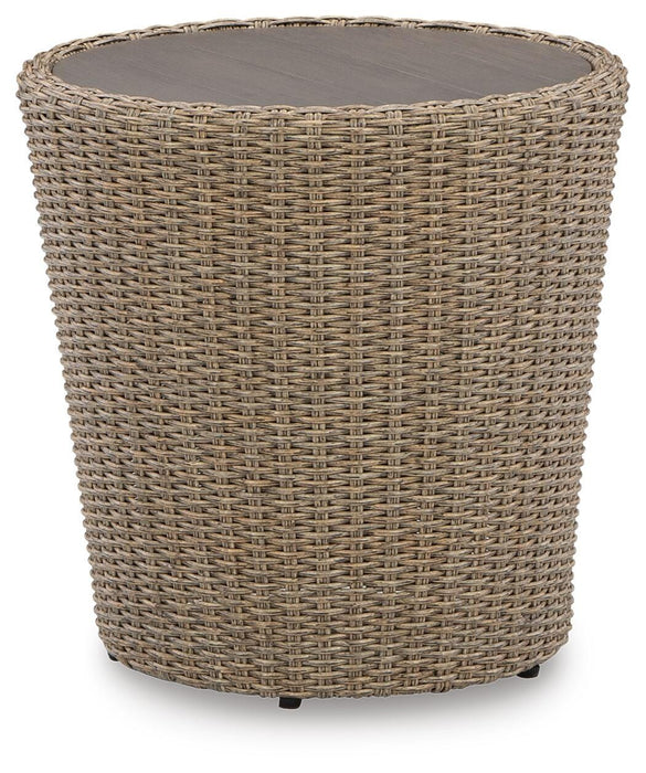 Danson Outdoor End Table - Furniture Gallery