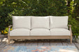 Carter Hall Outdoor Sofa with Cushion - Furniture Gallery