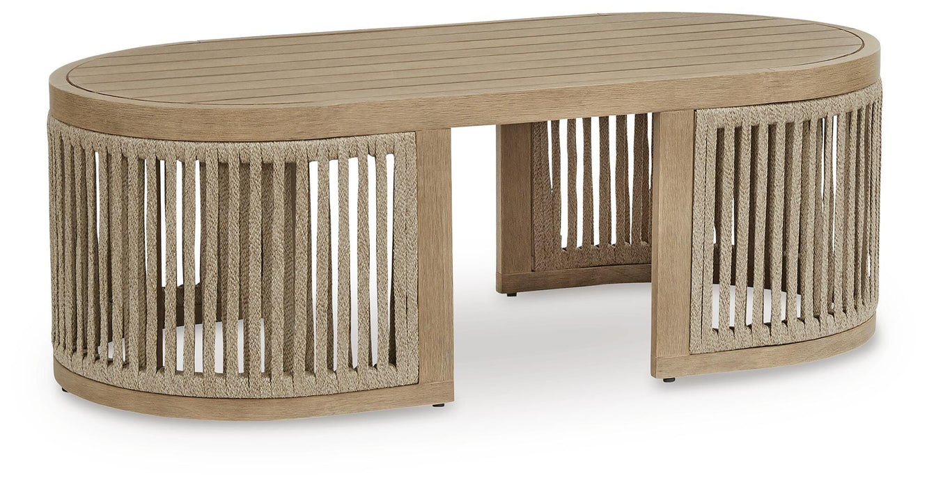 Serena Shores Outdoor Coffee Table - Furniture Gallery