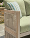 Serena Shores Outdoor Sofa with Cushion - Furniture Gallery