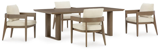Serene Bay Outdoor Dining Set - Furniture Gallery