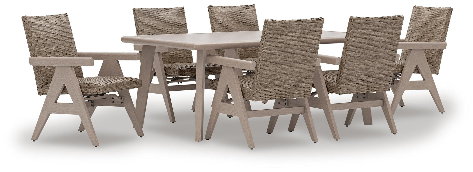 Cliff Trails Outdoor Dining Set - Furniture Gallery