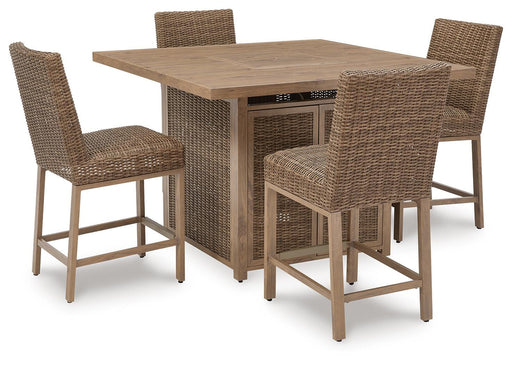 Walton Bridge Outdoor Bar Set - Furniture Gallery