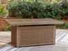 Laguna Heights Outdoor Fire Pit Table - Furniture Gallery
