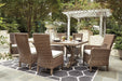 Beachcroft Outdoor Dining Set - Furniture Gallery