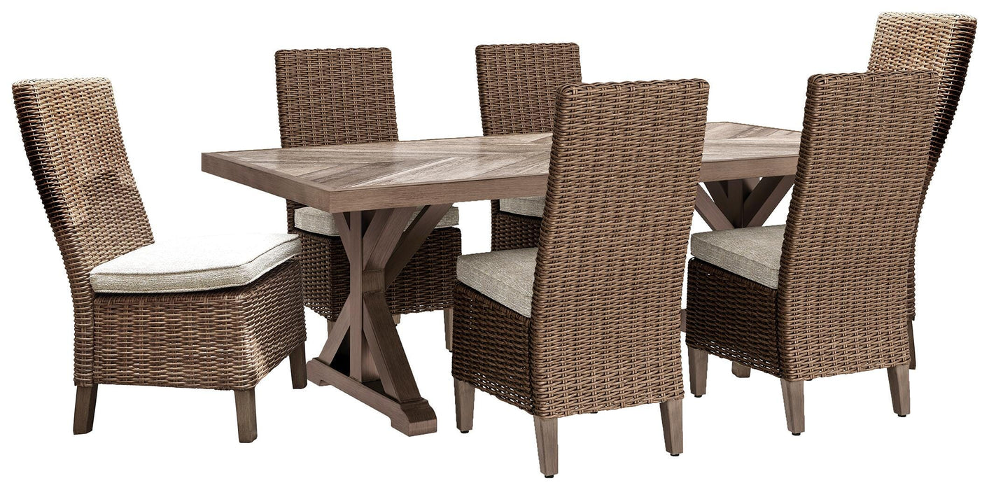 Beachcroft Outdoor Dining Set - Furniture Gallery