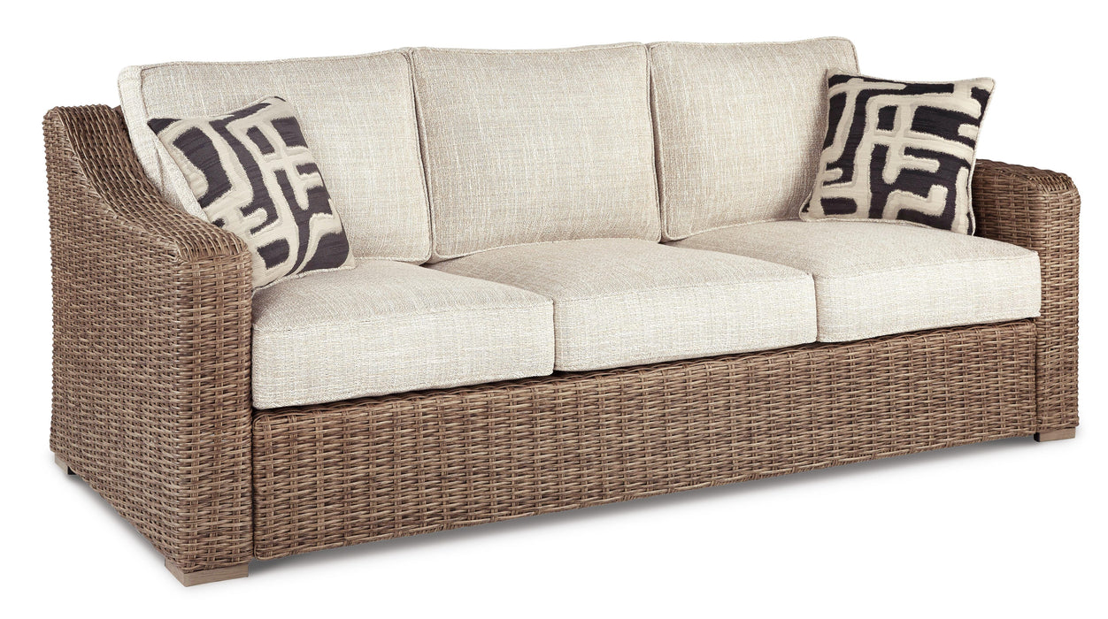 Beachcroft Outdoor Sofa, Lounge Chairs and Fire Pit - Furniture Gallery