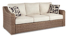 Beachcroft Outdoor Sofa, Lounge Chairs and Fire Pit - Furniture Gallery