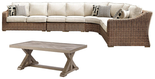 Beachcroft Outdoor Seating Set - Furniture Gallery