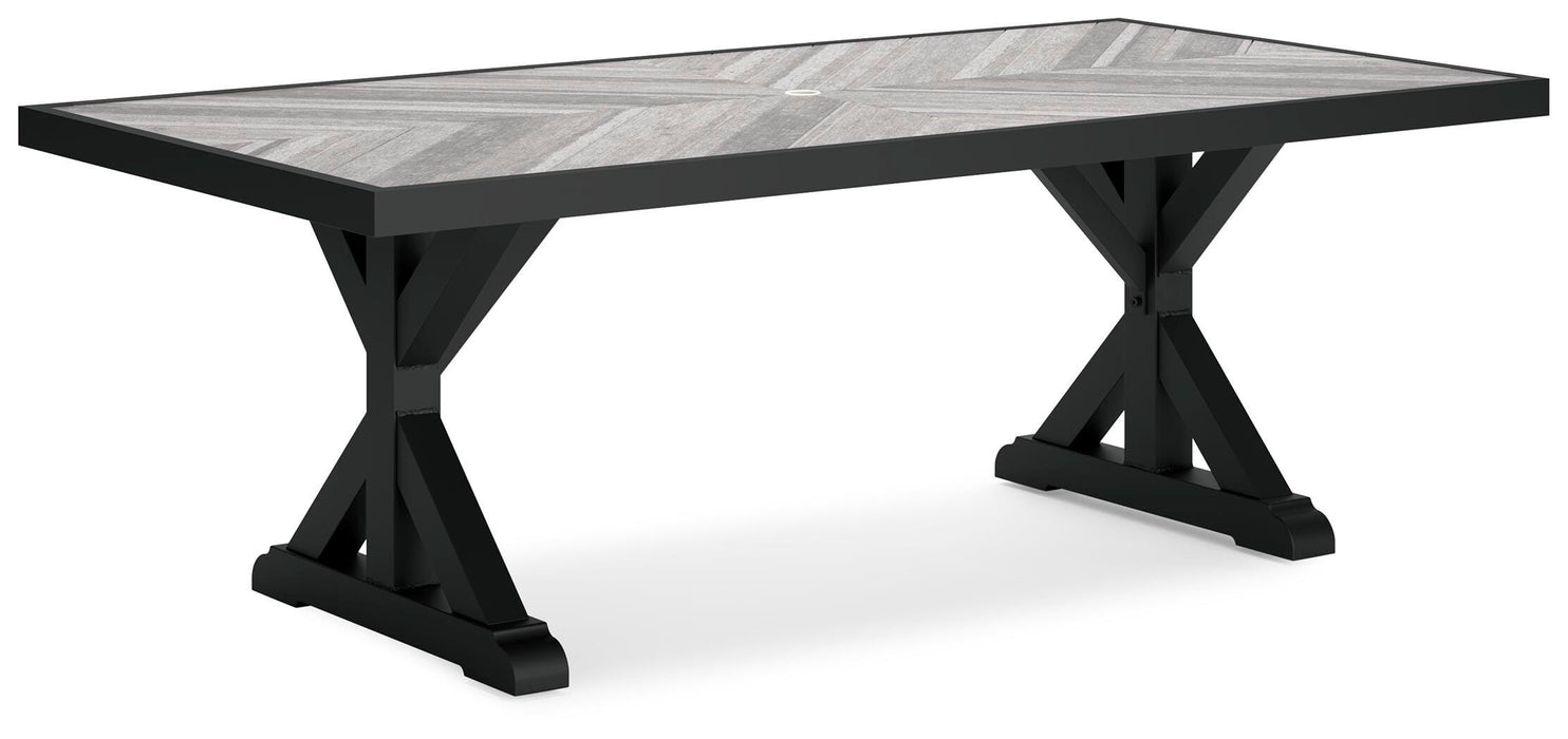 Beachcroft Outdoor Dining Table - Furniture Gallery