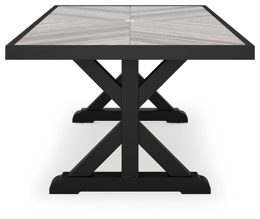 Beachcroft Outdoor Dining Table - Furniture Gallery