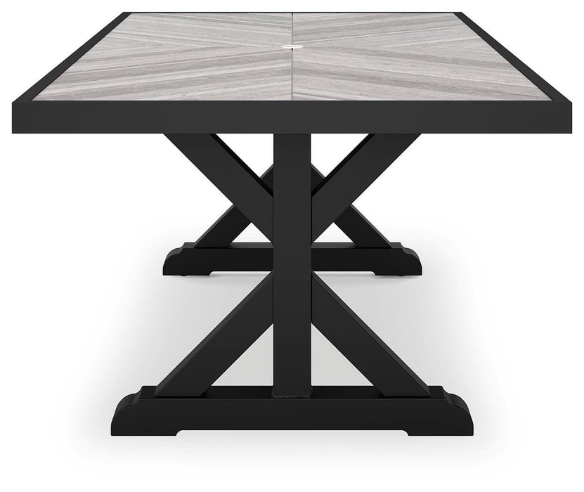 Beachcroft Outdoor Dining Table - Furniture Gallery