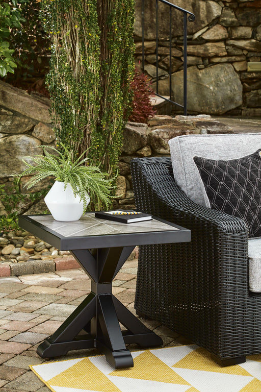 Beachcroft Outdoor End Table - Furniture Gallery