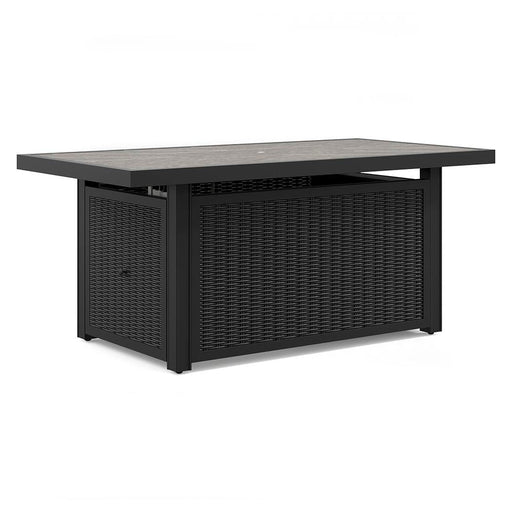 Beachcroft Outdoor Fire Pit Table - Furniture Gallery