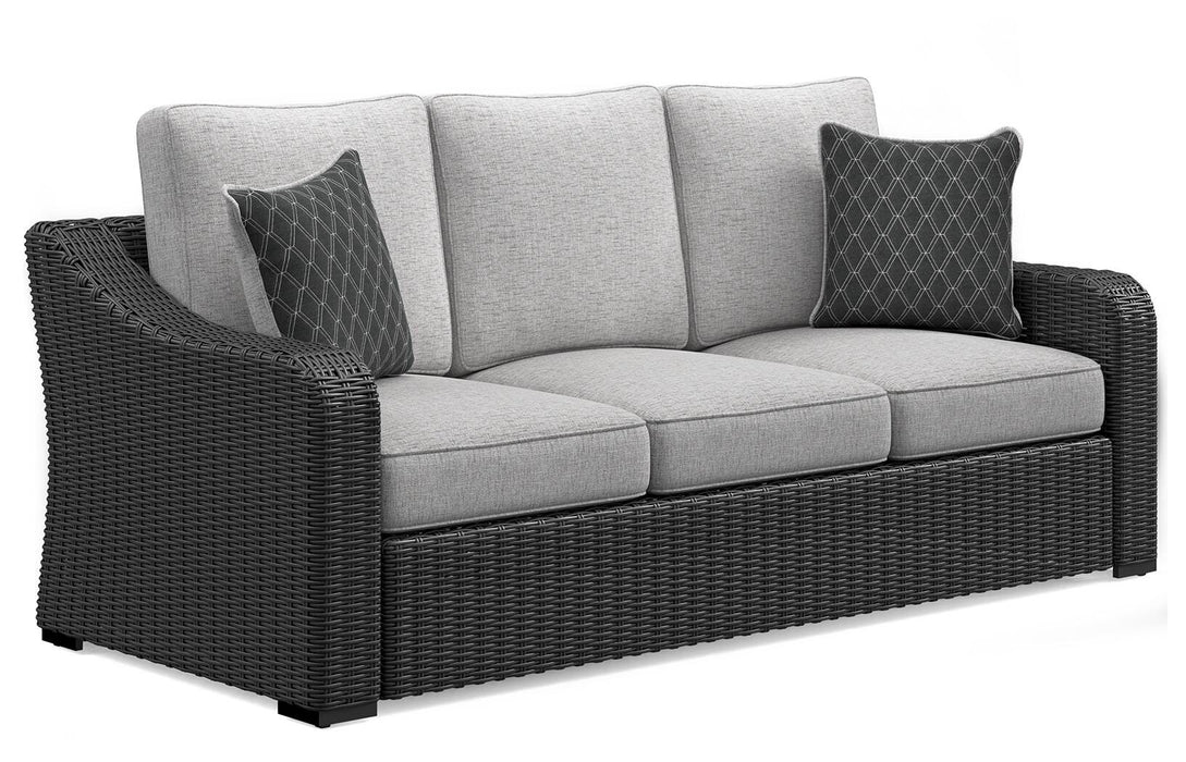 Beachcroft Outdoor Sofa with Cushion - Furniture Gallery