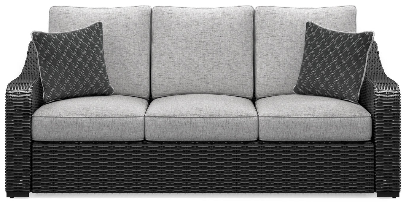 Beachcroft Outdoor Sofa with Cushion - Furniture Gallery