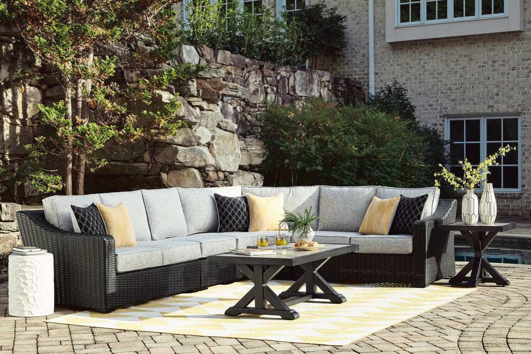 Beachcroft Outdoor End Table - Furniture Gallery