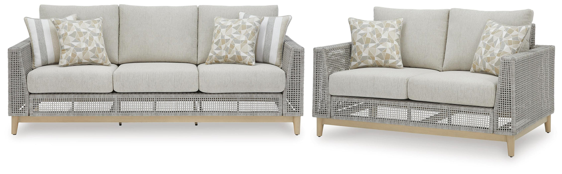 Seton Creek Outdoor Seating Set - Furniture Gallery