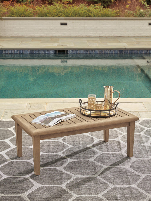 Gerianne Outdoor Occasional Table Set - Furniture Gallery