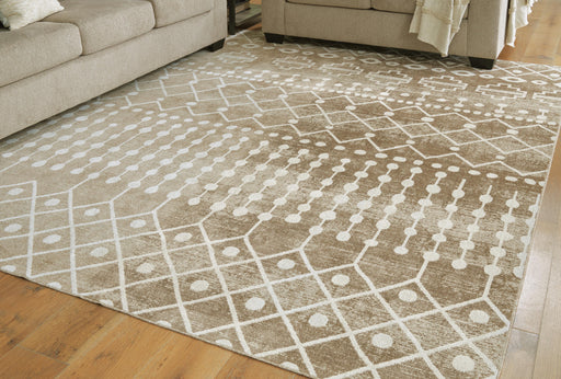 Bunchly 7'10" x 10'3" Washable Rug - Furniture Gallery