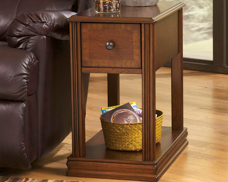 Breegin Chairside End Table - Furniture Gallery