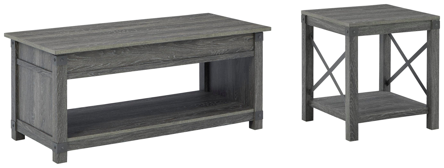 Freedan Occasional Table Set - Furniture Gallery