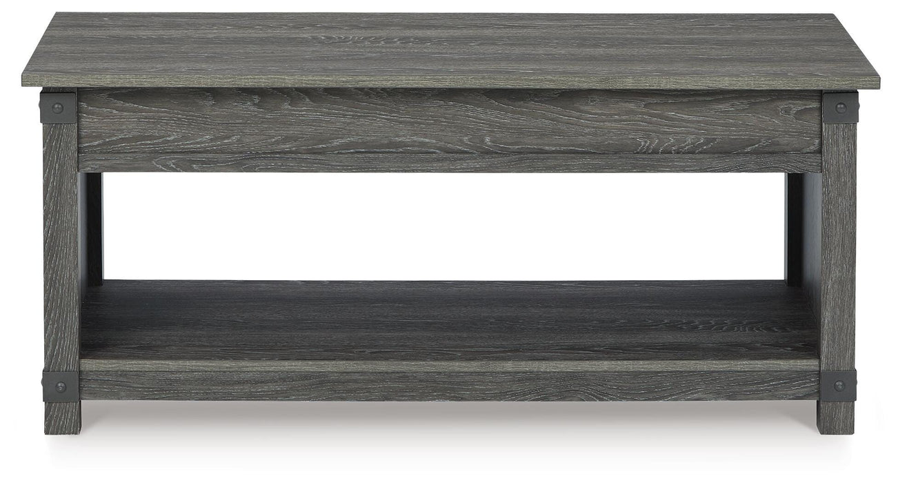 Freedan Lift-Top Coffee Table - Furniture Gallery