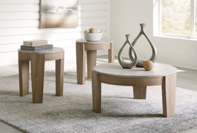 Guystone Table (Set of 3) - Furniture Gallery