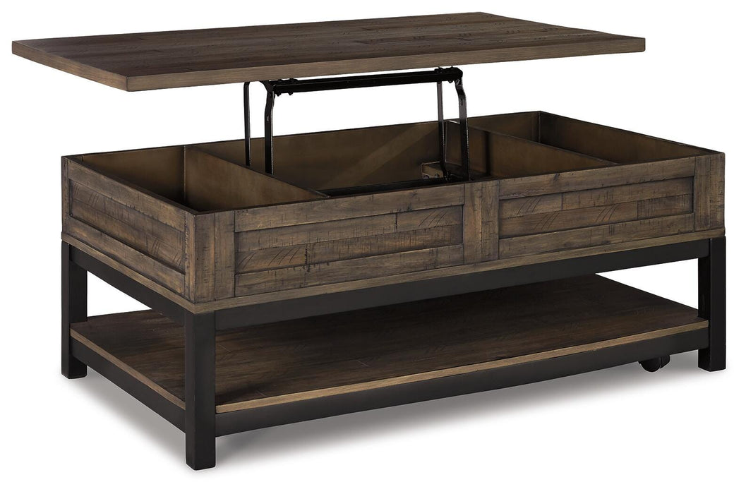 Johurst Coffee Table with Lift Top - Furniture Gallery