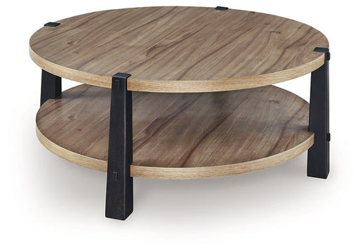 Ridgester Coffee Table - Furniture Gallery