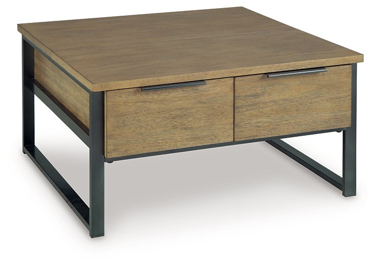 Montia Lift-Top Coffee Table - Furniture Gallery