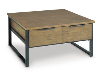 Montia Lift-Top Coffee Table - Furniture Gallery