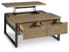 Montia Lift-Top Coffee Table - Furniture Gallery