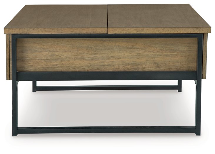 Montia Lift-Top Coffee Table - Furniture Gallery