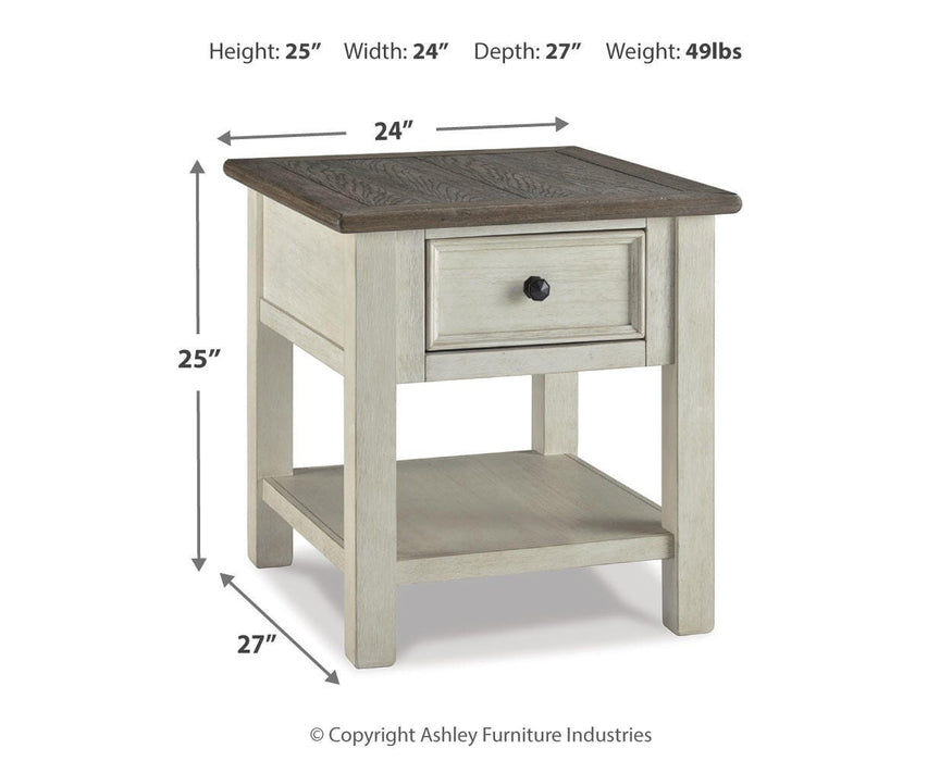 Bolanburg End Table Set - Furniture Gallery