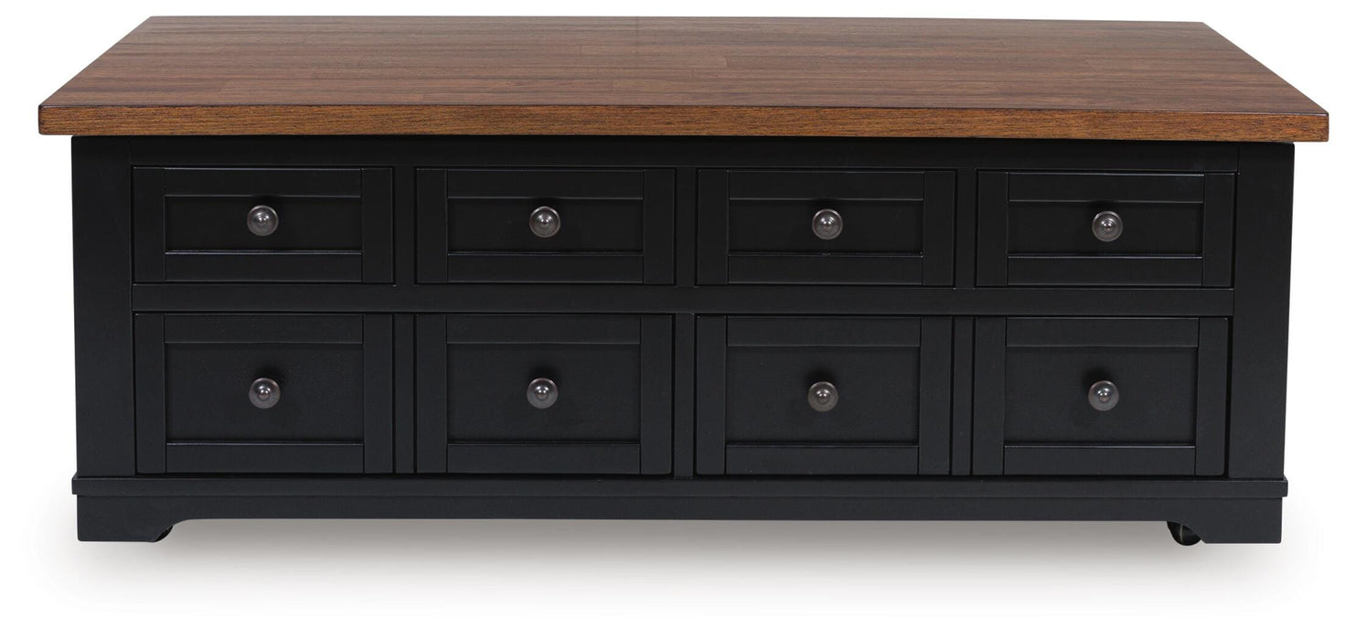 Wildenauer Lift-Top Coffee Table - Furniture Gallery