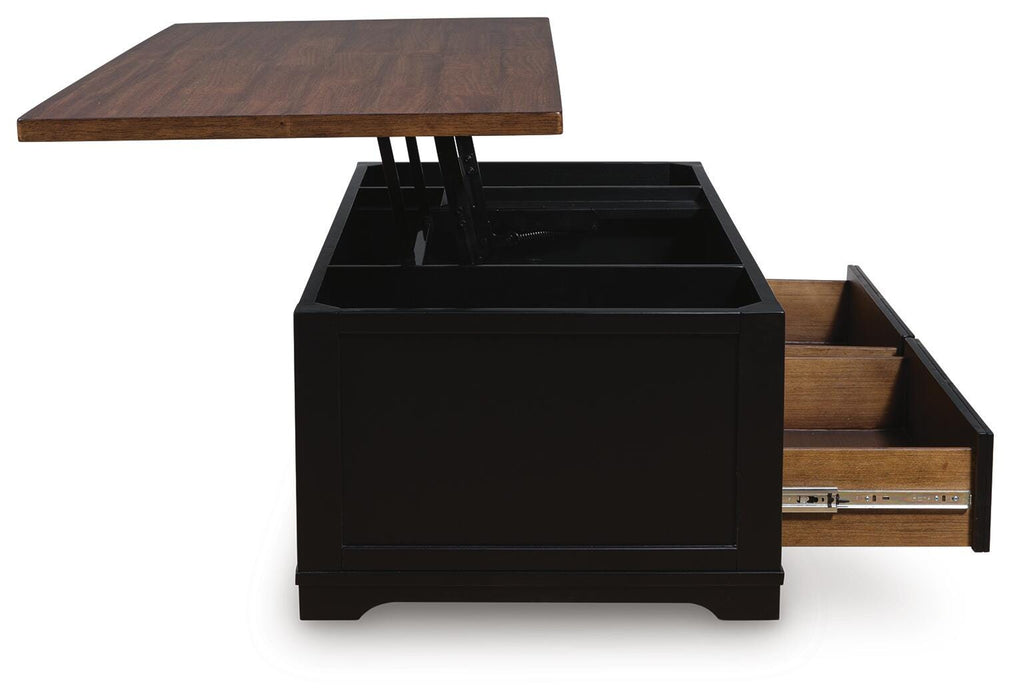 Wildenauer Lift-Top Coffee Table - Furniture Gallery